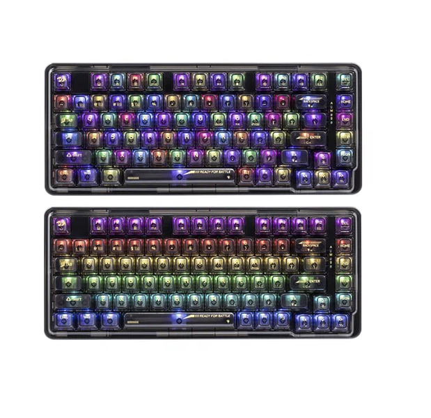 Клавиатура игровая Redragon ELF PRO Transparent Black артикул 336402Si-1 фото 5