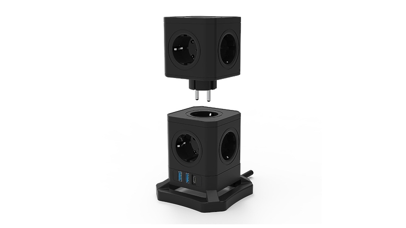 Сетевой фильтр Ritmix RM-292C Black артикул 313318Si-1 фото 3