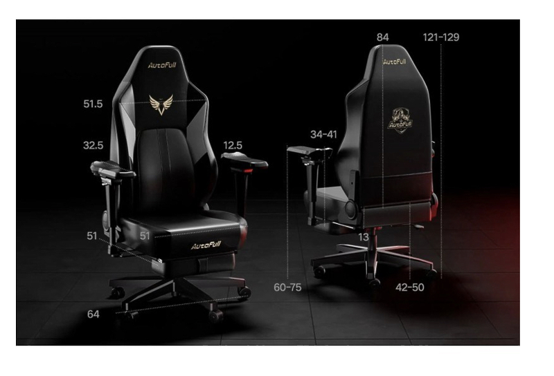 Игровое кресло AutoFull M6 AFM601BVS артикул 337276Si-1 фото 3