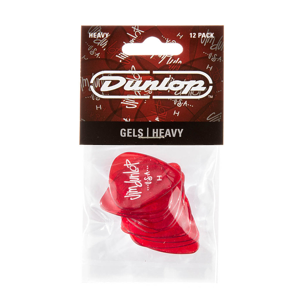 Медиаторы Dunlop 486PHV Gels H Red (12 шт) артикул 319505Si-1