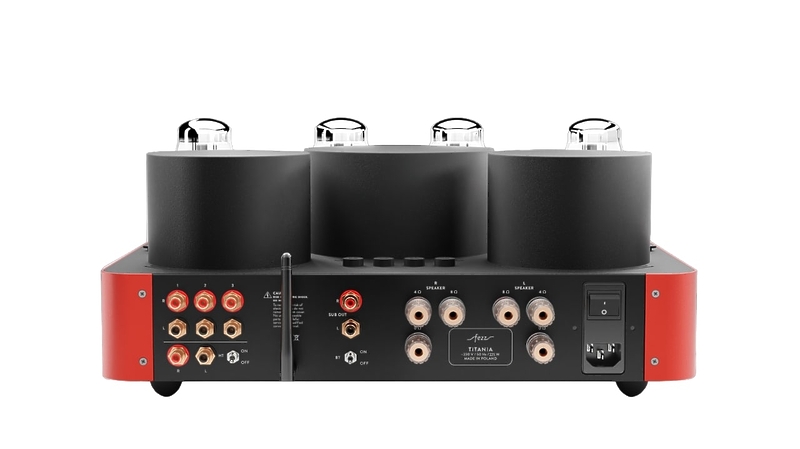 Ламповый интегральный усилитель Fezz Audio Titania EVO Burning Red артикул 306633Si-1 фото 5