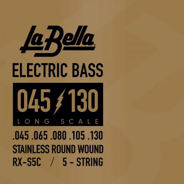 Струны для бас-гитары La Bella RX-S5C артикул 332672Si-1