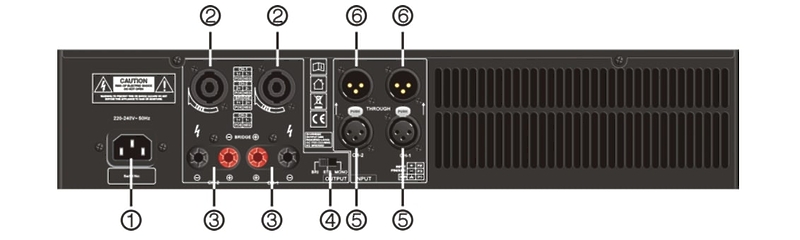 Усилитель мощности CRCBOX TK-2000 артикул 330434Si-1 фото 3