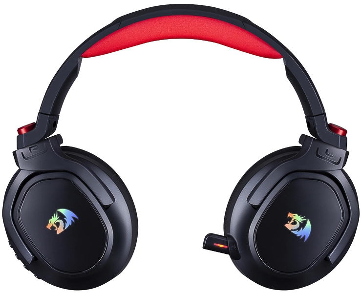 Беспроводная игровая гарнитура Redragon NOMEN черно-красная артикул 324007Si-1 фото 8