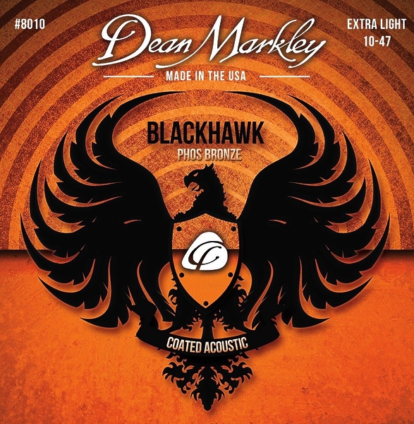 Струны для акустической гитары Dean Markley DM8010 Blackhawk Pure Bronze артикул 332706Si-1