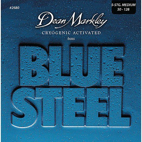 Струны для бас-гитары Dean Markley DM2680 Blue Steel артикул 332724Si-1