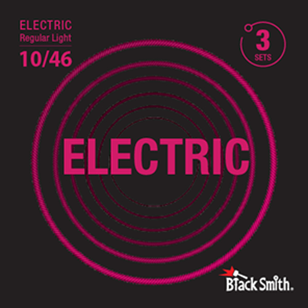 Струны для электрогитары BlackSmith Electric Regular Light 10/46 (3 компл.) артикул 307626Si-1