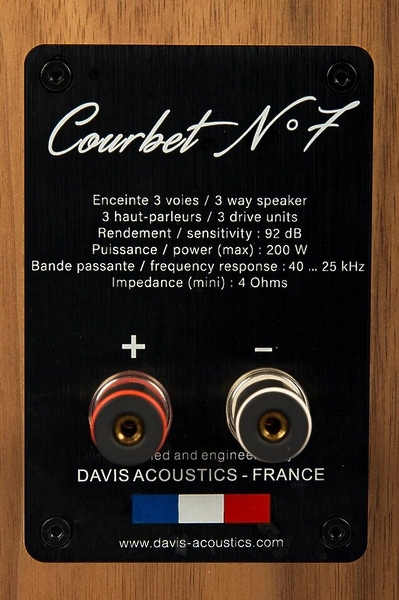 Напольная акустика Davis Acoustics Courbet 7 Walnut Venner артикул 336005Si-1 фото 9