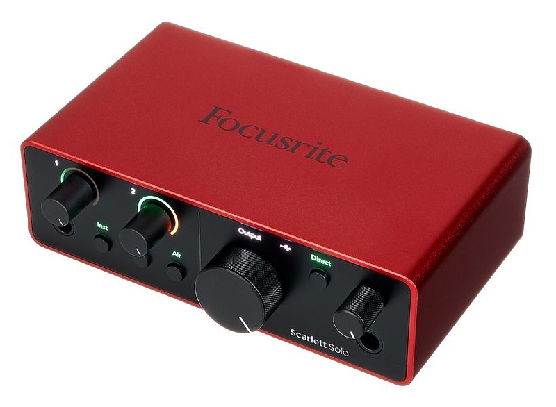Звуковая карта FOCUSRITE Scarlett Solo 4th Gen артикул 307004Si-1 фото 3