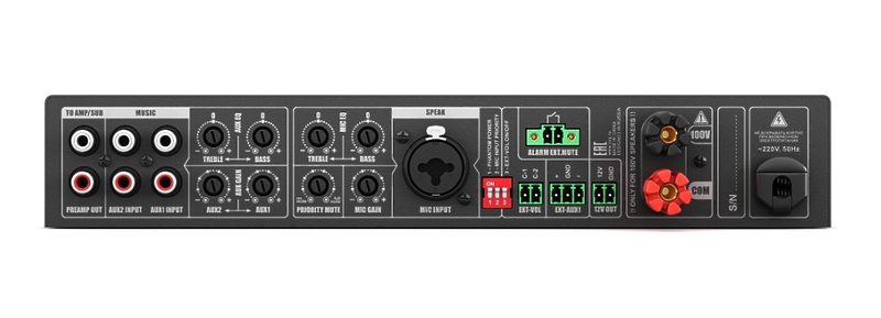 Микшер-усилитель CVGaudio NEXT T-LITE 80 артикул 309851Si-1 фото 4