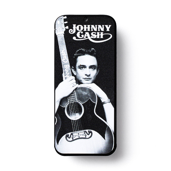 Медиаторы Dunlop JCPT01M Johnny Cash Memphis Pick Tin (6 шт) артикул 313002Si-1 фото 3