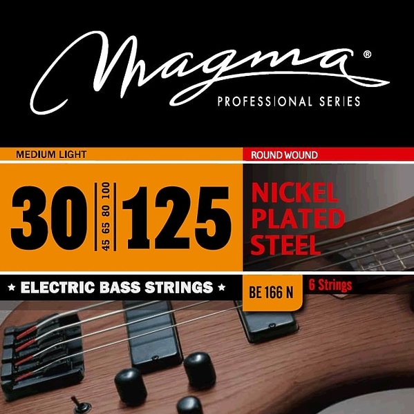 Струны для 6-струнной бас-гитары Magma BE166N артикул 334846Si-1