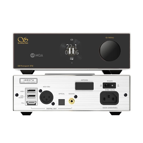 CD транспорт Shanling ET3 silver артикул 310344Si-1 фото 3