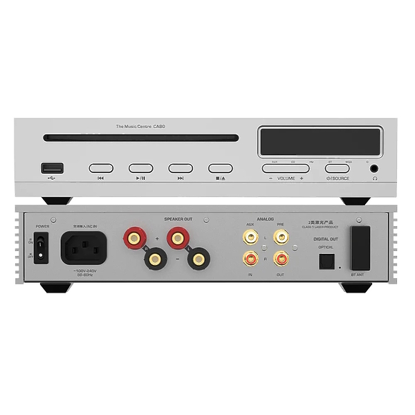Интегральный усилитель Shanling CA80 silver артикул 310340Si-1 фото 3