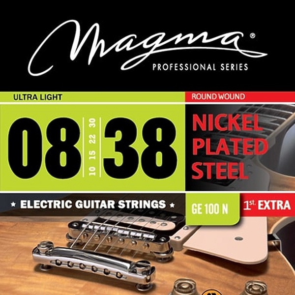 Струны для электрогитары Magma GE100N артикул 334916Si-1