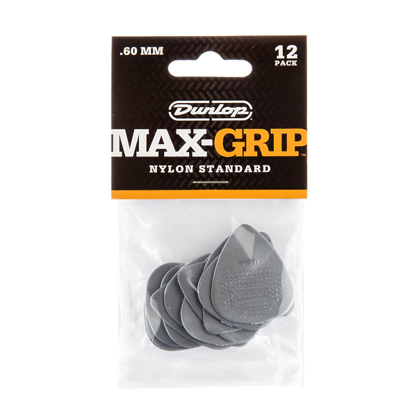 Медиаторы Dunlop 449P060 Max-Grip Nylon Standard (12 шт) артикул 319520Si-1