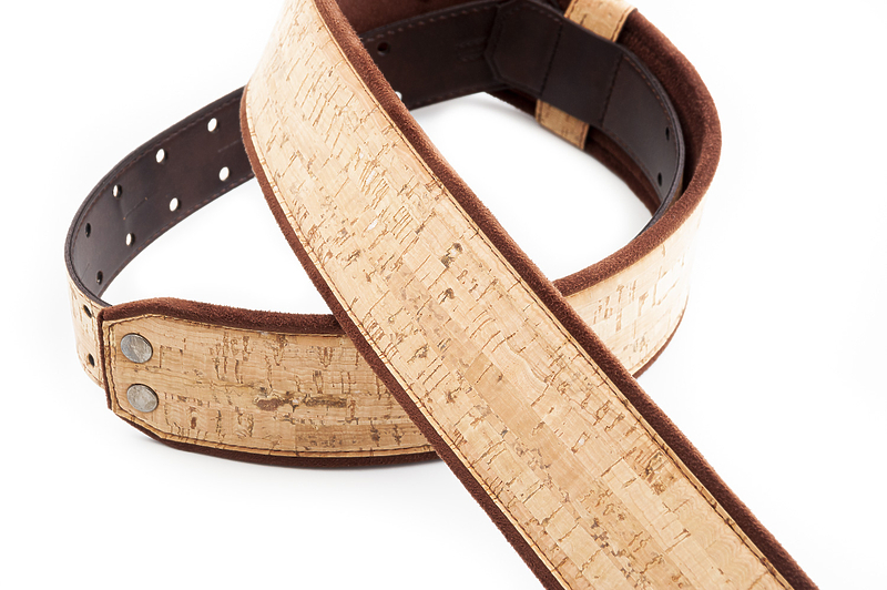 Ремень для гитары RightOn Straps Mojo Cork Beige артикул 331609Si-1 фото 3