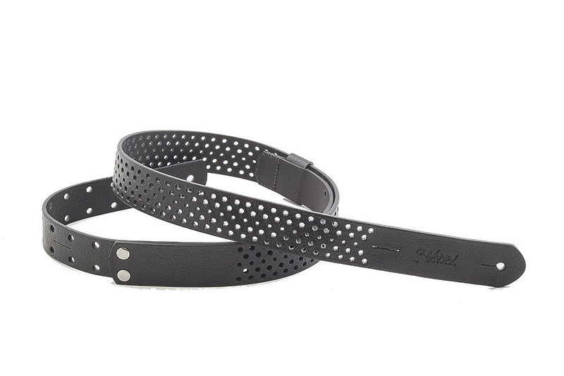 Ремень для гитары RightOn Straps Haunts Black артикул 331893Si-1