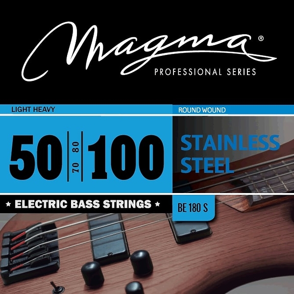 Струны для бас-гитары Magma BE180S артикул 334862Si-1
