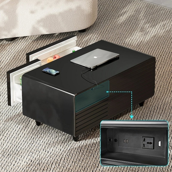 Умный кофейный столик с холодильником EUREKA TB90 Black артикул 308505Si-1 фото 8
