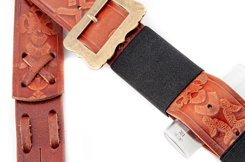 Ремень для гитары RightOn Straps Magic Legend B.M. Bohemian Woody артикул 331766Si-1 фото 6