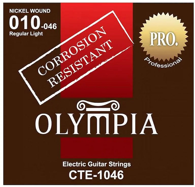 Струны для электрогитары Olympia CTE1046 артикул 334261Si-1