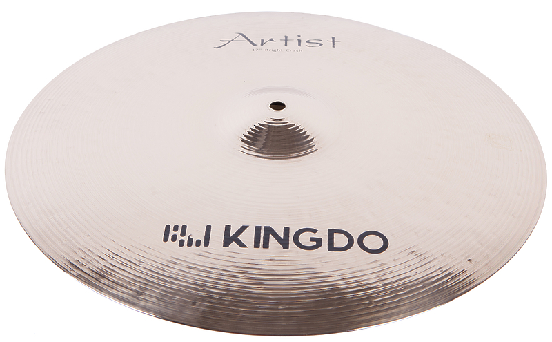 Тарелка крэш KINGDO 17" ARTIST BRIGHT CRASH артикул 320502Si-1