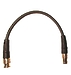 Кабель GS-PRO 12G SDI BNC(M)-BNC(F) (black) 0,3 метра