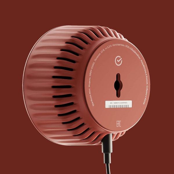 Умная колонка Sber Boom Mini SBDV-00095 Марсианский красный артикул 334490Si-1 фото 4