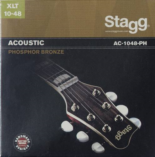 Струны для акустической гитары Stagg AC-1048-PH артикул 331490Si-1