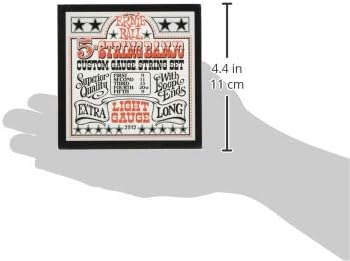 Струны для пятиструнной банджо Ernie Ball P02312 артикул 334243Si-1 фото 4