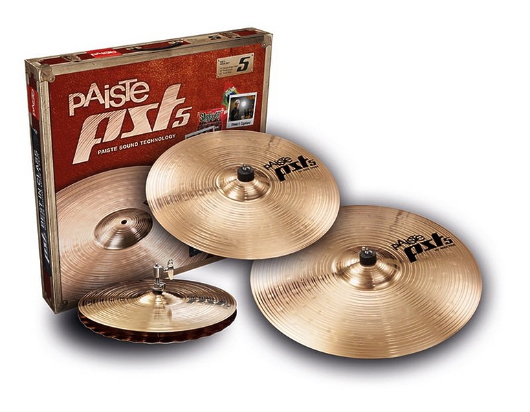 Комплект тарелок Paiste 000068RSET New PST5 Rock Set артикул 334199Si-1 в интернет-магазине «HiFiRussia»