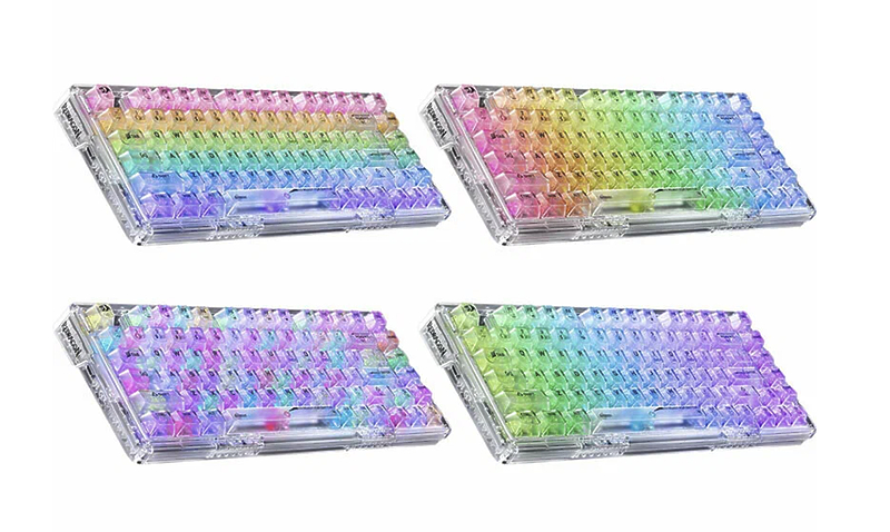 Клавиатура игровая Redragon ELF PRO Transparent White артикул 336401Si-1 фото 6