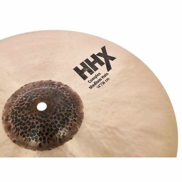 Тарелки Hi-Hat Sabian 14" HHX Medium Hi-Hats артикул 321983Si-1 фото 5