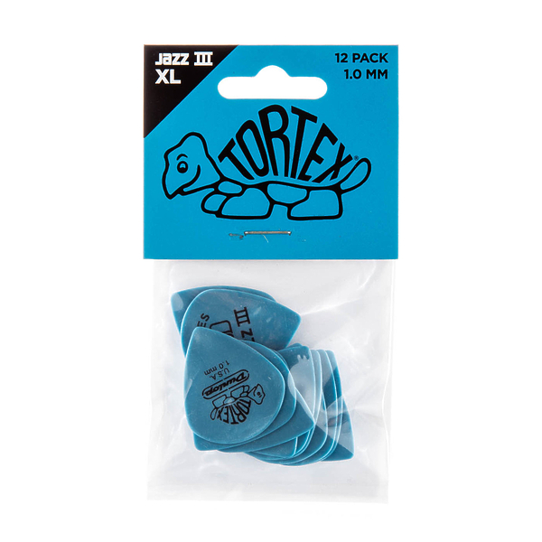 Медиаторы Dunlop 498P100 Tortex Jazz III XL (12 шт) артикул 319586Si-1