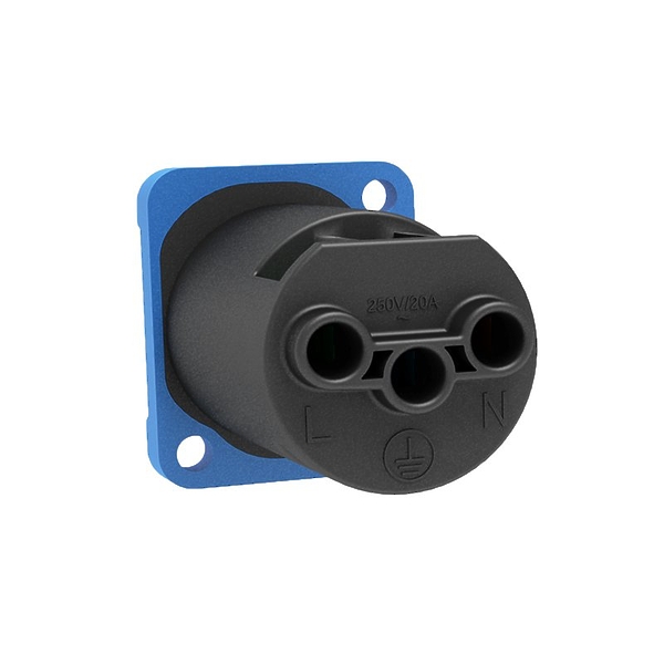 Разъем панельный Powercon Seetronic SAC3MPA-M артикул 306551Si-1