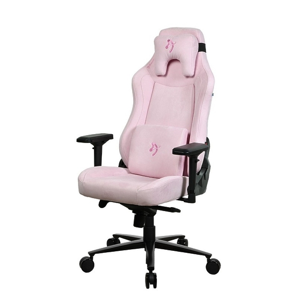 Компьютерное кресло для геймеров Arozzi Vernazza SuperSoft Pink артикул 329547Si-1