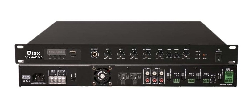 Микшер-усилитель Qtex QAA MA350AD артикул 319141Si-1