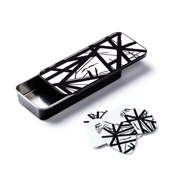 Медиаторы Dunlop EVHPT03 Eddie Van Halen VH I Pick Tin (6 шт) артикул 319738Si-1