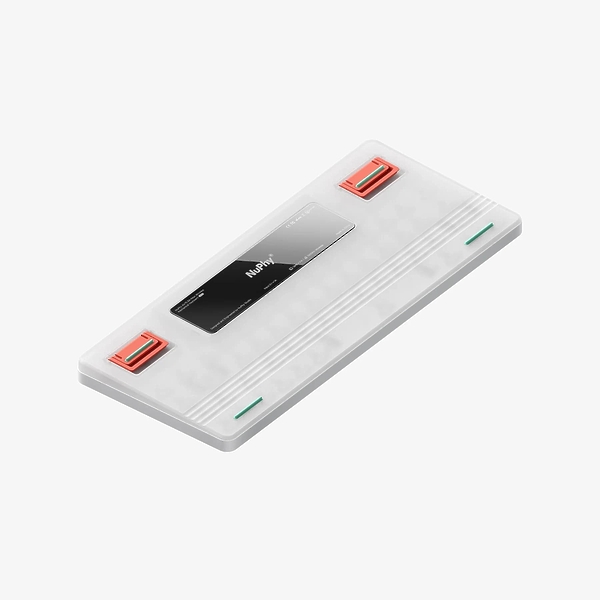 Беспроводная механическая клавиатура QMK Nuphy AIR75v2 Ionic White, RGB, Hot Swap, Blue Switch артикул 326179Si-1 фото 3