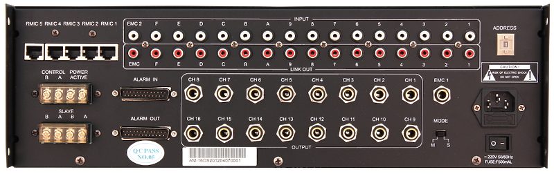 Цифровая аудиоматрица Proaudio AM-16D артикул 306102Si-1 фото 3