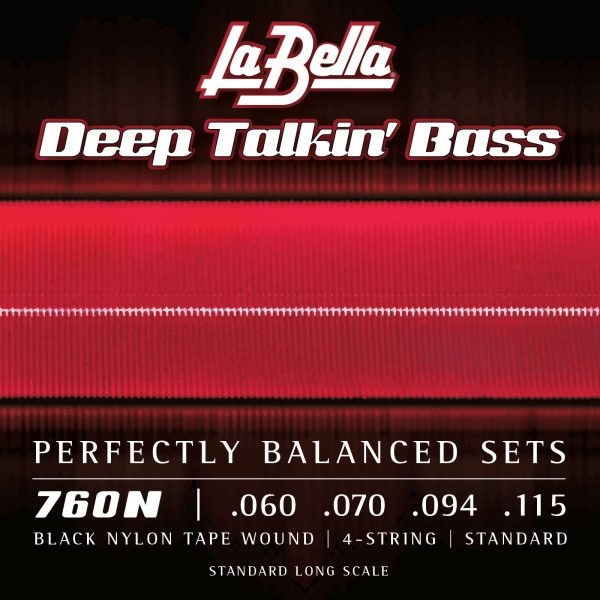 Струны для бас-гитары La Bella 760N артикул 332648Si-1