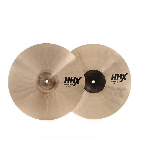 Тарелки Hi-Hat Sabian 14" HHX Medium Hi-Hats артикул 321983Si-1 фото 6