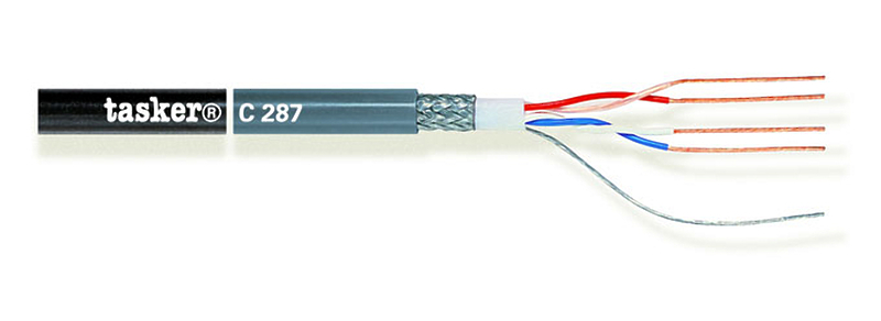 Кабель микрофонный Tasker C287-BLACK артикул 317186Si-1