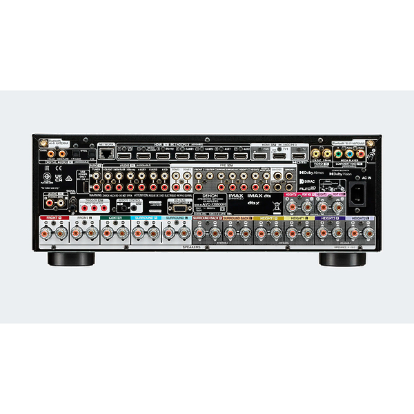 AV ресивер Denon AVC X-6800H Black артикул 324492Si-1 фото 4