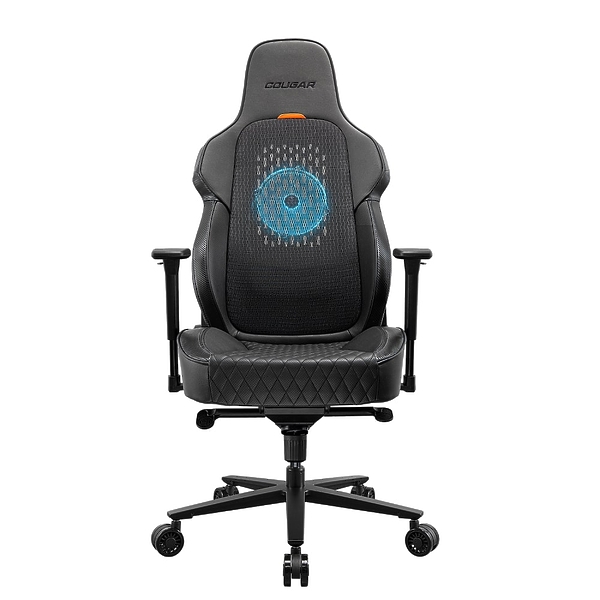 Кресло компьютерное игровое Cougar NxSys Aero Black артикул 312577Si-1 фото 5