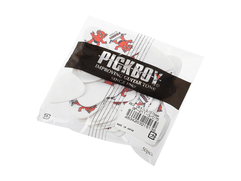Медиаторы Pickboy Celltex Red Devil GP-211-3/075 (50 шт) артикул 332340Si-1 фото 3