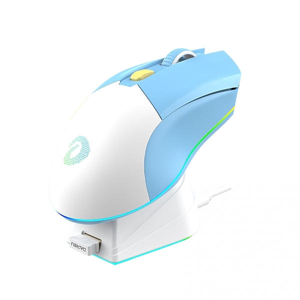 Беспроводная игровая мышь Dareu EM901X Blue-White артикул 324976Si-1 фото 4