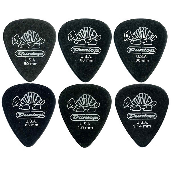 Медиаторы Dunlop 4880 Tortex Pitch Black Standard (432 шт) артикул 332360Si-1 фото 4