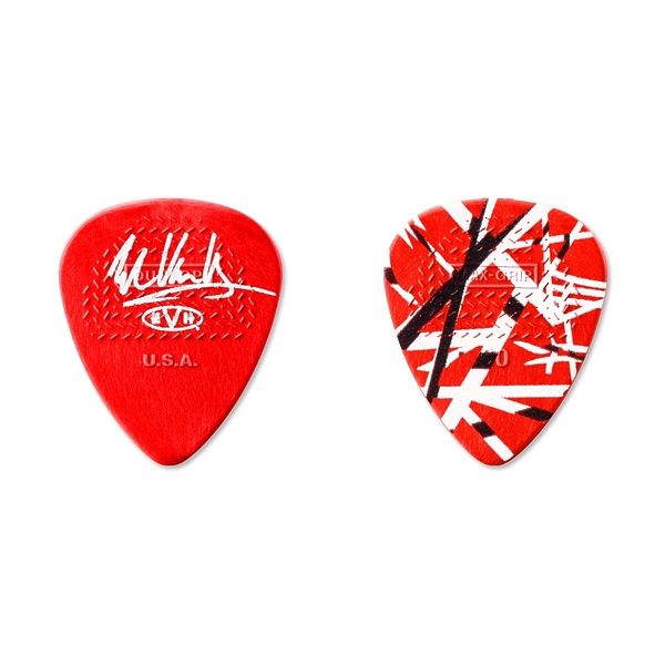 Медиаторы Dunlop EVHPT02 Eddie Van Halen Frankenstein Pick Tin (6 шт) артикул 313000Si-1 фото 4